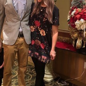 mink pink Tshirt dress